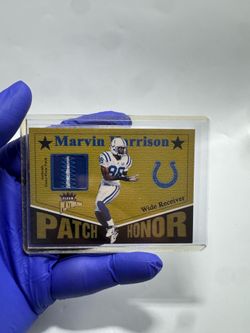Marvin Harrison Game Worn Patch # 152/219