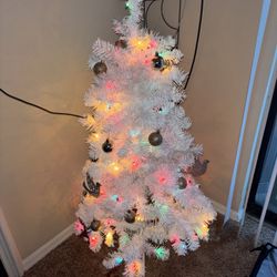 Small White Christmas Tree