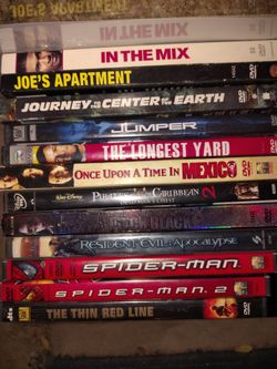 71 DVD Movies