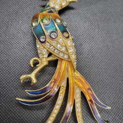 Large Bird Brooch 