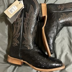 Ariat Mens Showboat Full quil Ostrich 