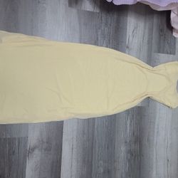 Yellow Graduation Dress, Formal