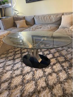 Modern Glass Coffee Table!