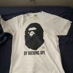 White Bape Tee