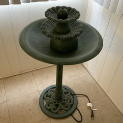 New! Three Tier Cement Look Very Light Weight Fountain. ****yes It’s Available*****