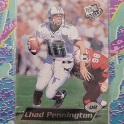 00 Press Pass Chad Pennington!
