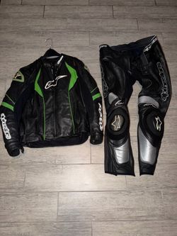Alpinestar leather two piece