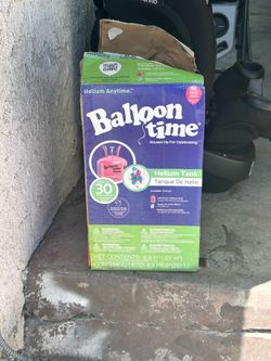 Helium tank for balloons