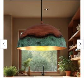 Copper Dome Light