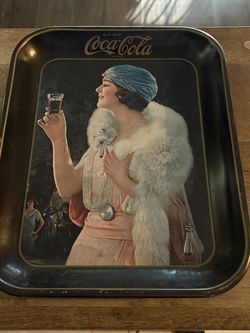 Vintage Coca Cola Serving Tray