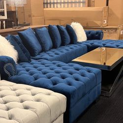 New 3-pc Sectional Only $50 Down 