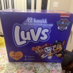 Luv Diapers Size 3