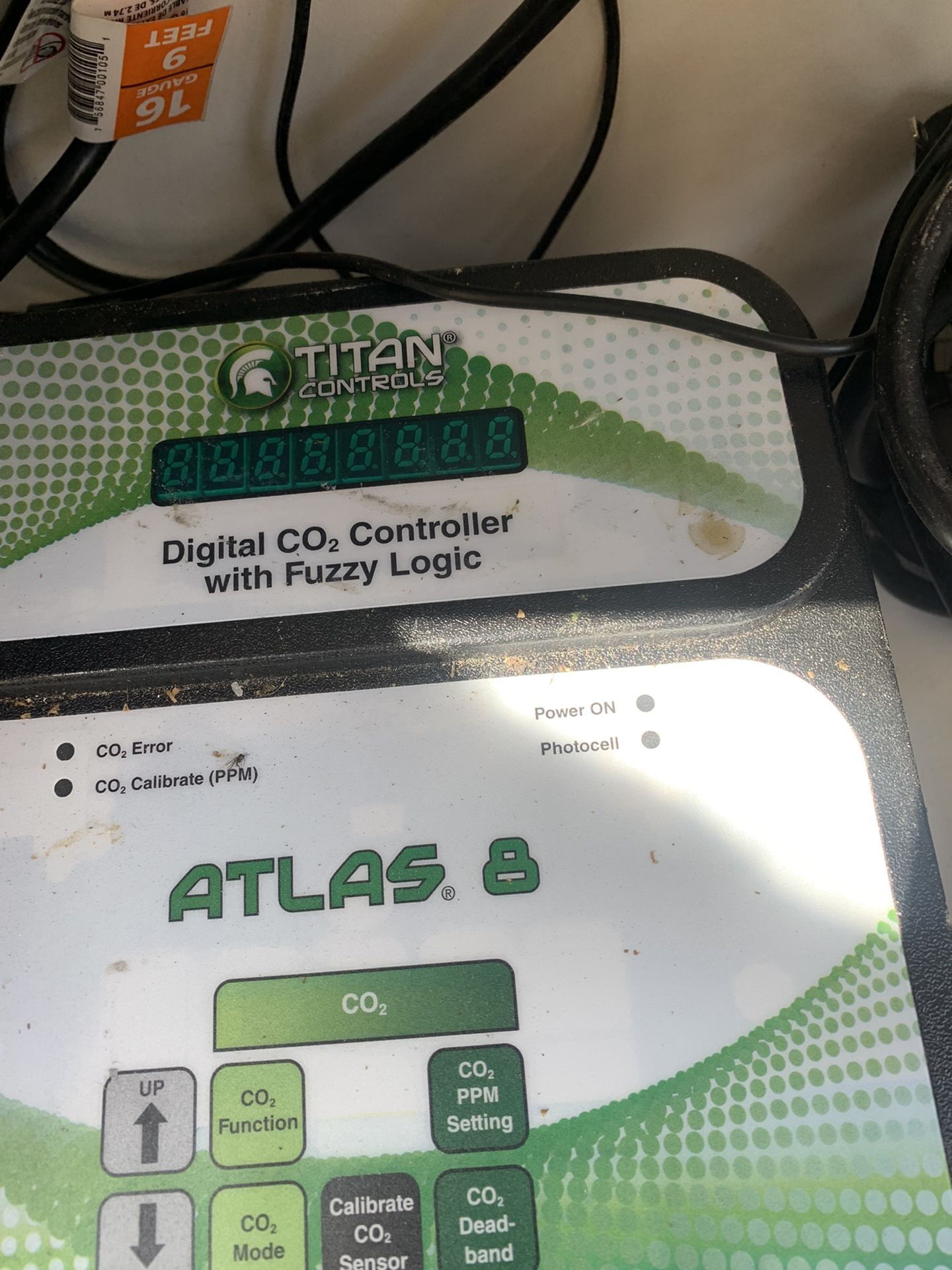 Titan Controls Atlas 8 - Digital CO2 Controller w/ Fuzzy Logic