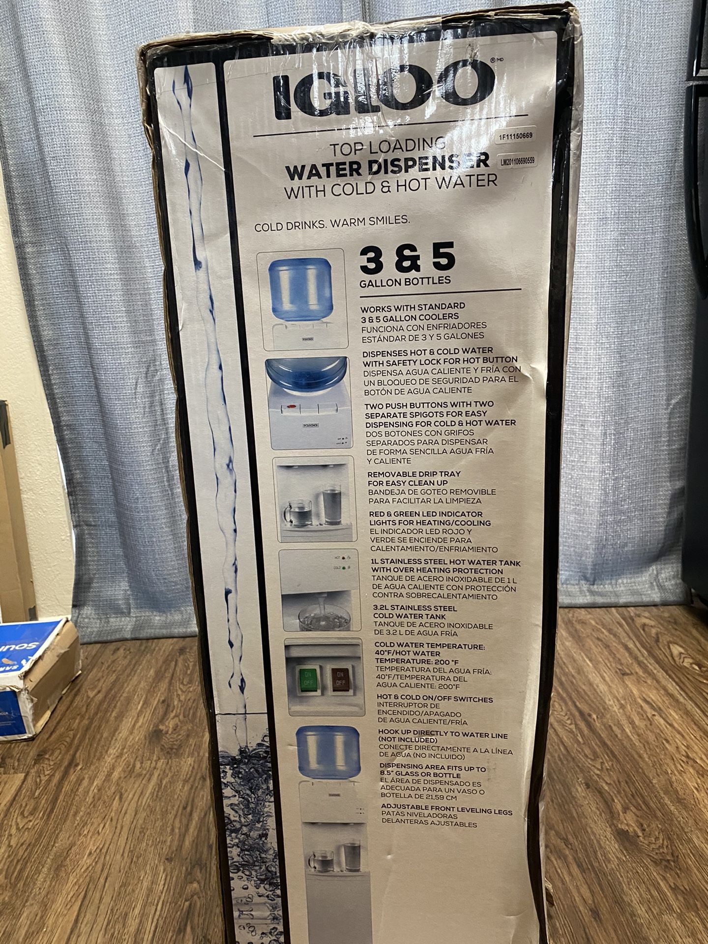 Igloo Water Top Load Water Dispenser ! New !