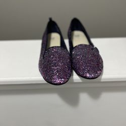 GAP Purple Glitter Flats!