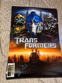 Peter Cullen Signed Transformers 24x36 Poster – JSA Certified ⭐