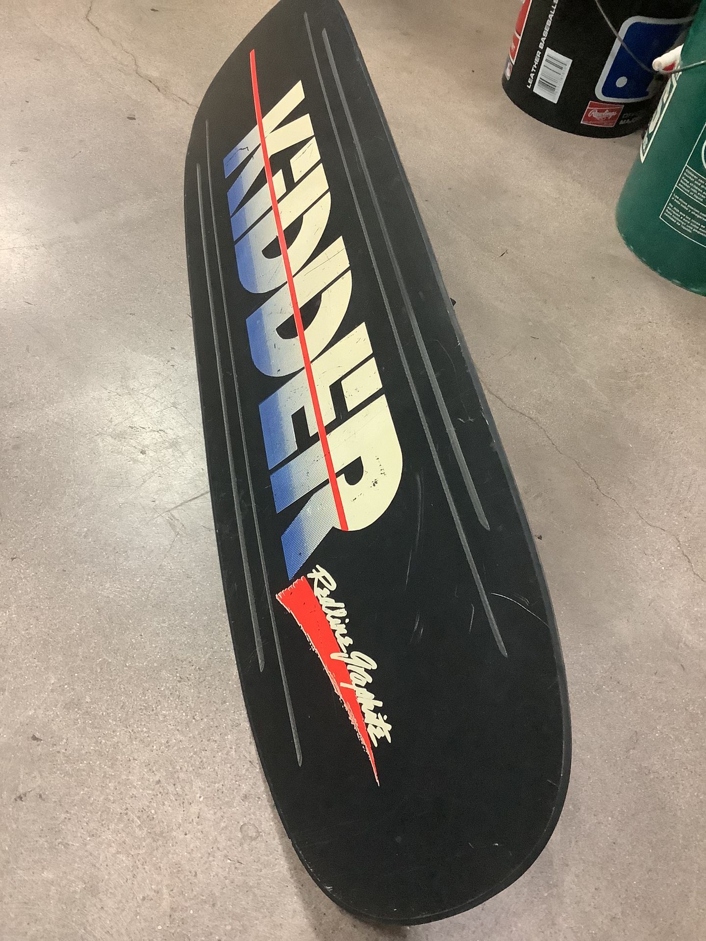 Vintage Kidder Redline Pro Graphite Water Ski SKU 408415 for Sale in