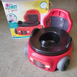 Training Wheels Racer Potty & Toddler Toilet Seat