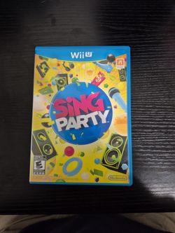 Nintendo Wii U Sing Party in great condition.