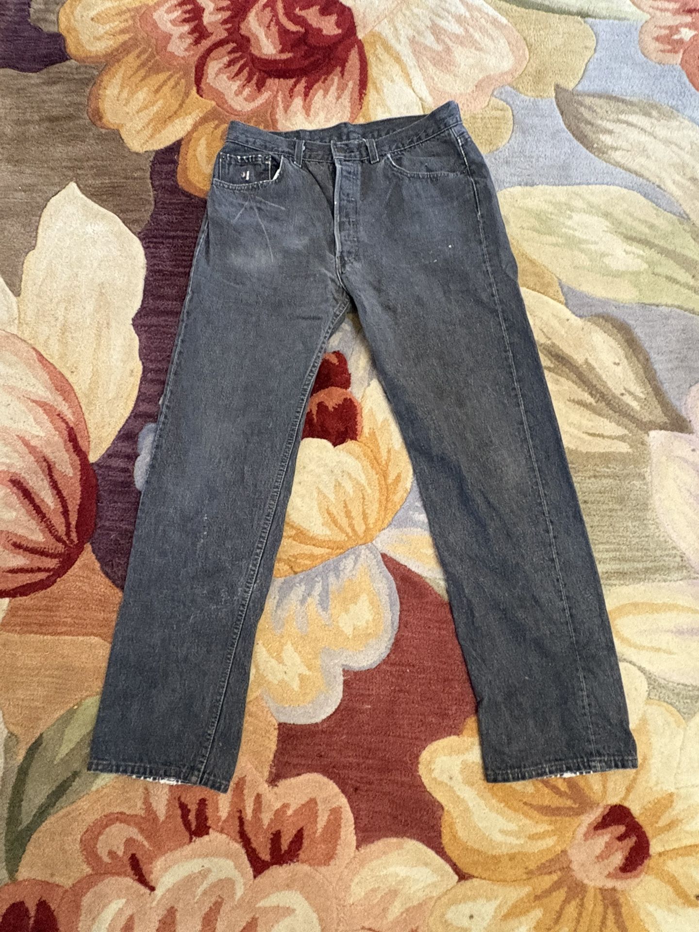 Greyish Black Levi Pants
