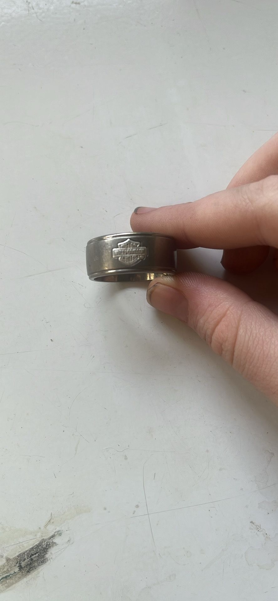 Harley Davidson Ring Silver