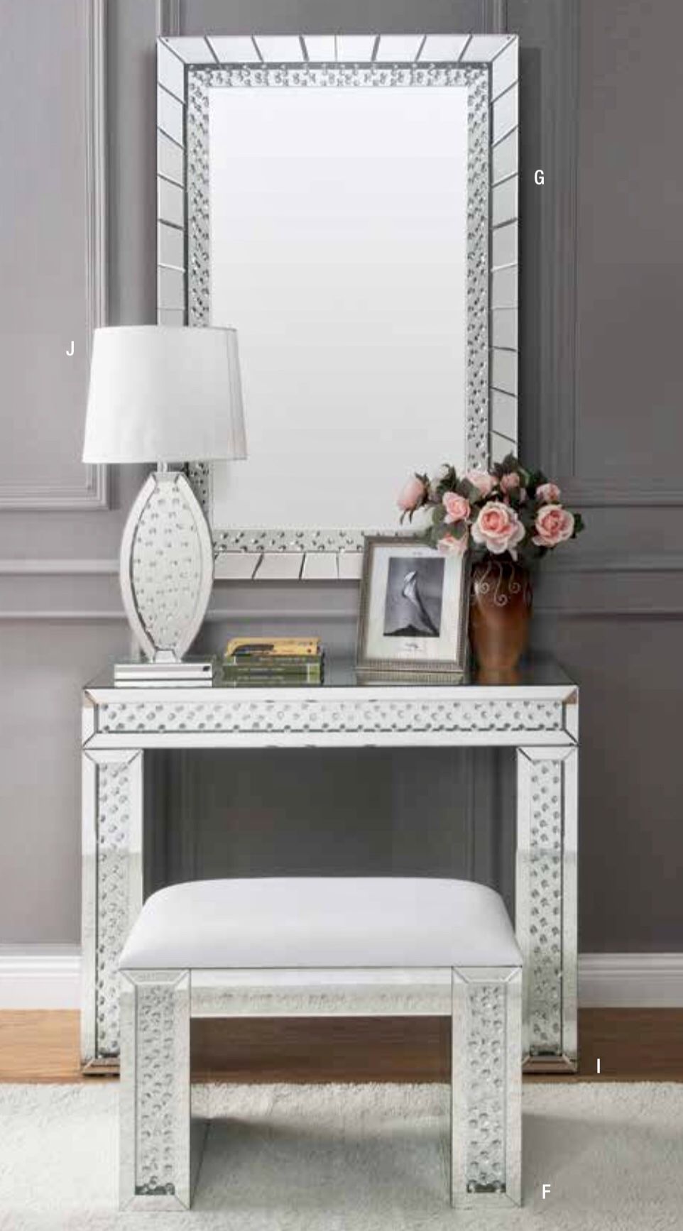 3 PCs vanity
