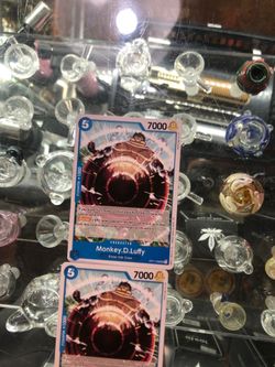 One piece trading cards (Holograms)