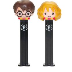 * New! Set of 2 PEZ Harry Potter Candy Dispenser Gift Set | Harry Potter Hermoine Granger Dispensers