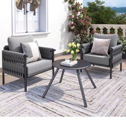 Metal Outdoor Patio Furniture Set