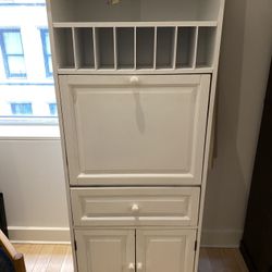 White Secrétaire Desk – Great Condition