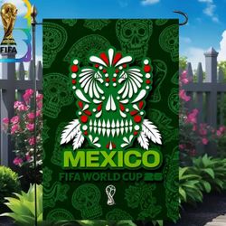 Mexico World 🌎 Cup 2026 flag 🇲🇽 