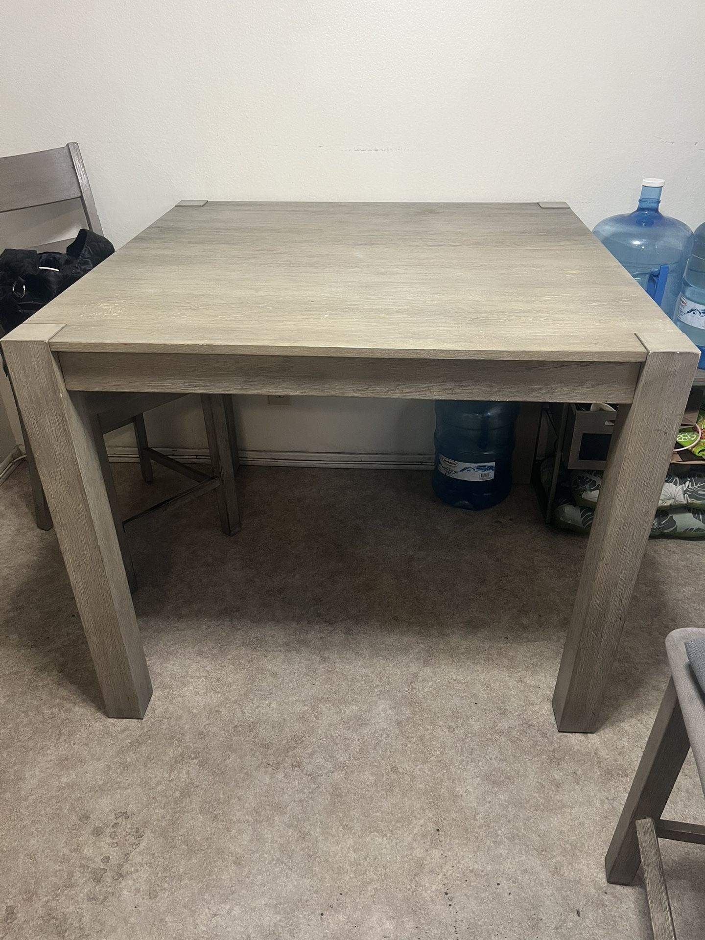 Kitchen Table Rustic Gray