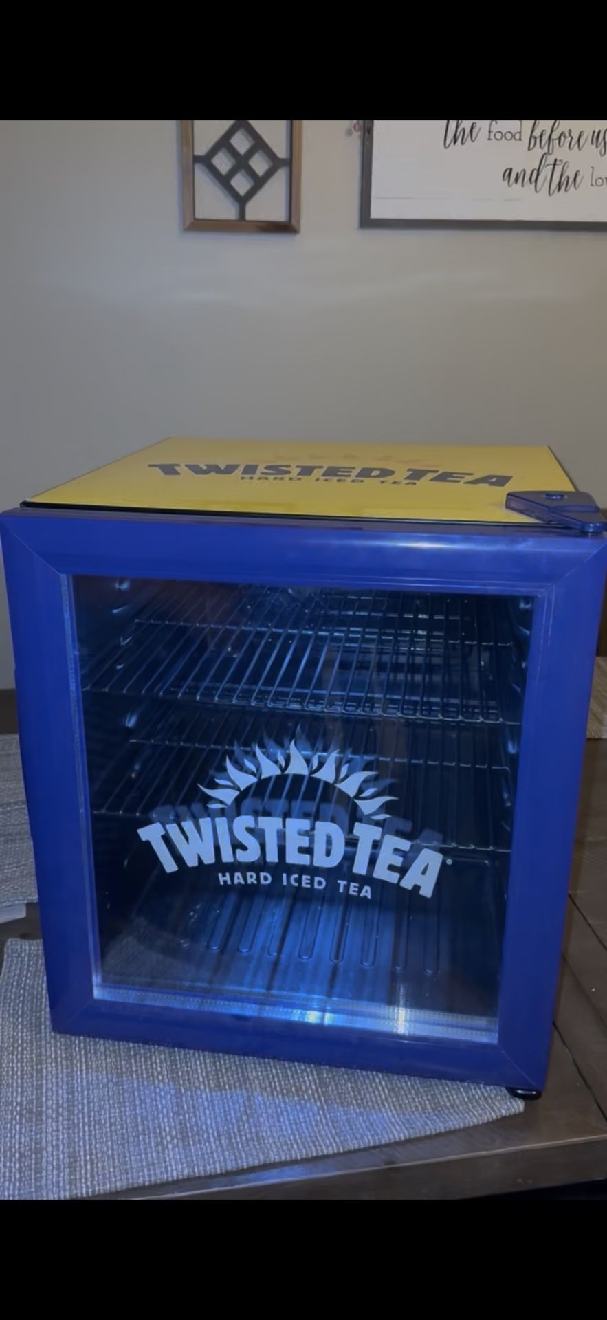 Twisted Tea Fridge