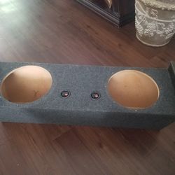 2-12 speaker box 