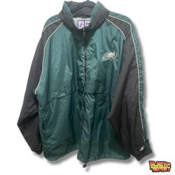 Vintage Logo Athletic Philadelphia Eagles Windbreaker 