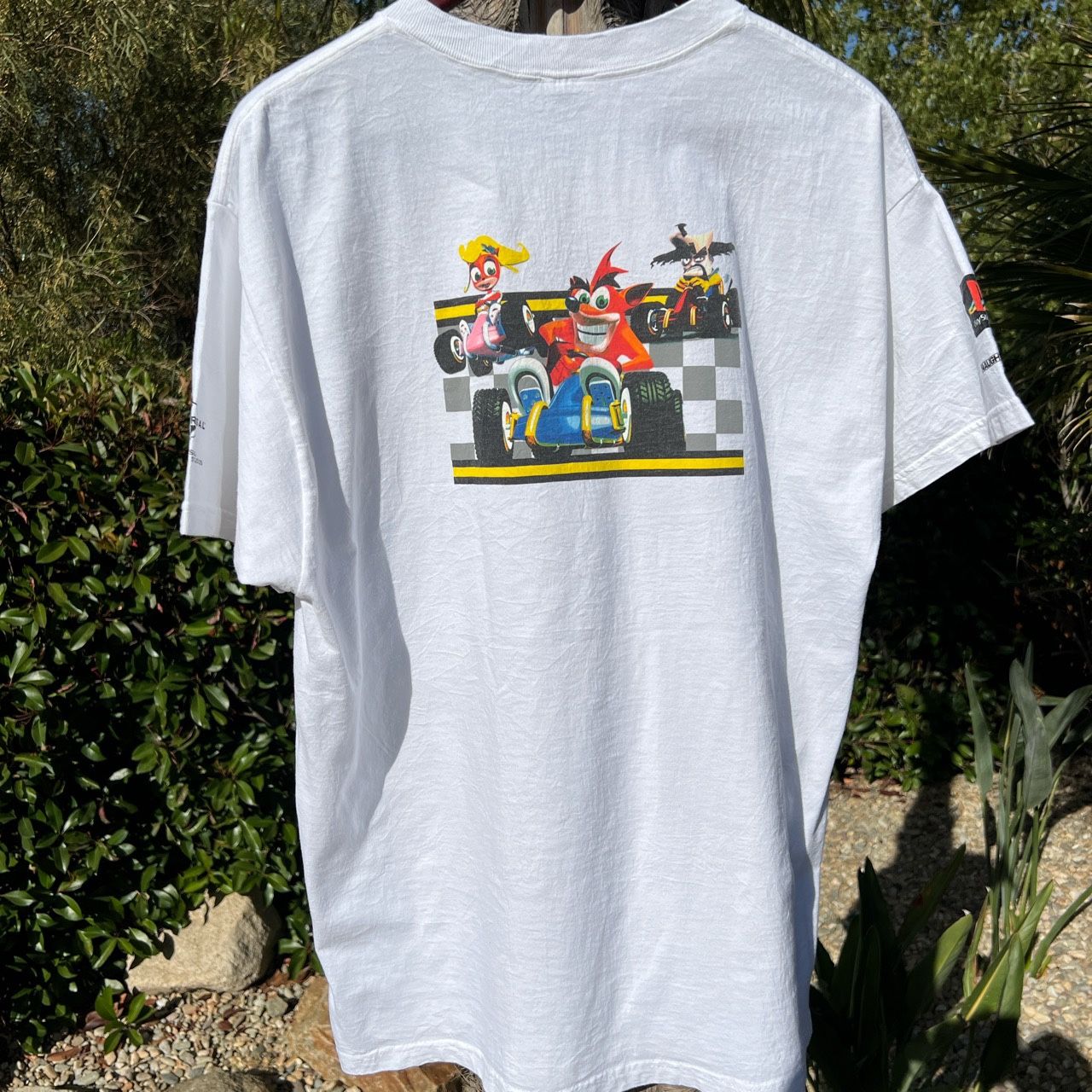Vintage Crash Team Racing Promo Shirt