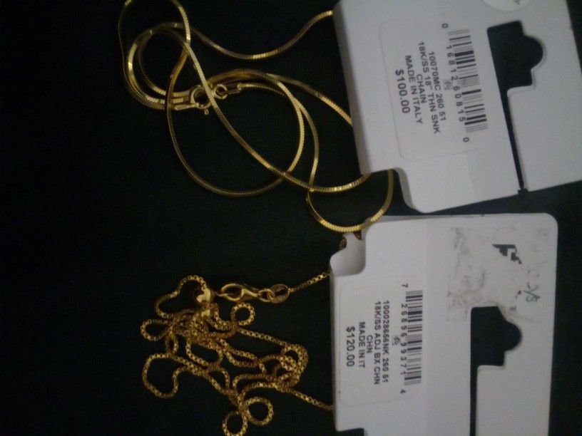 2 Giani Bernini Necklaces