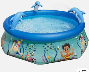Kids splash pool