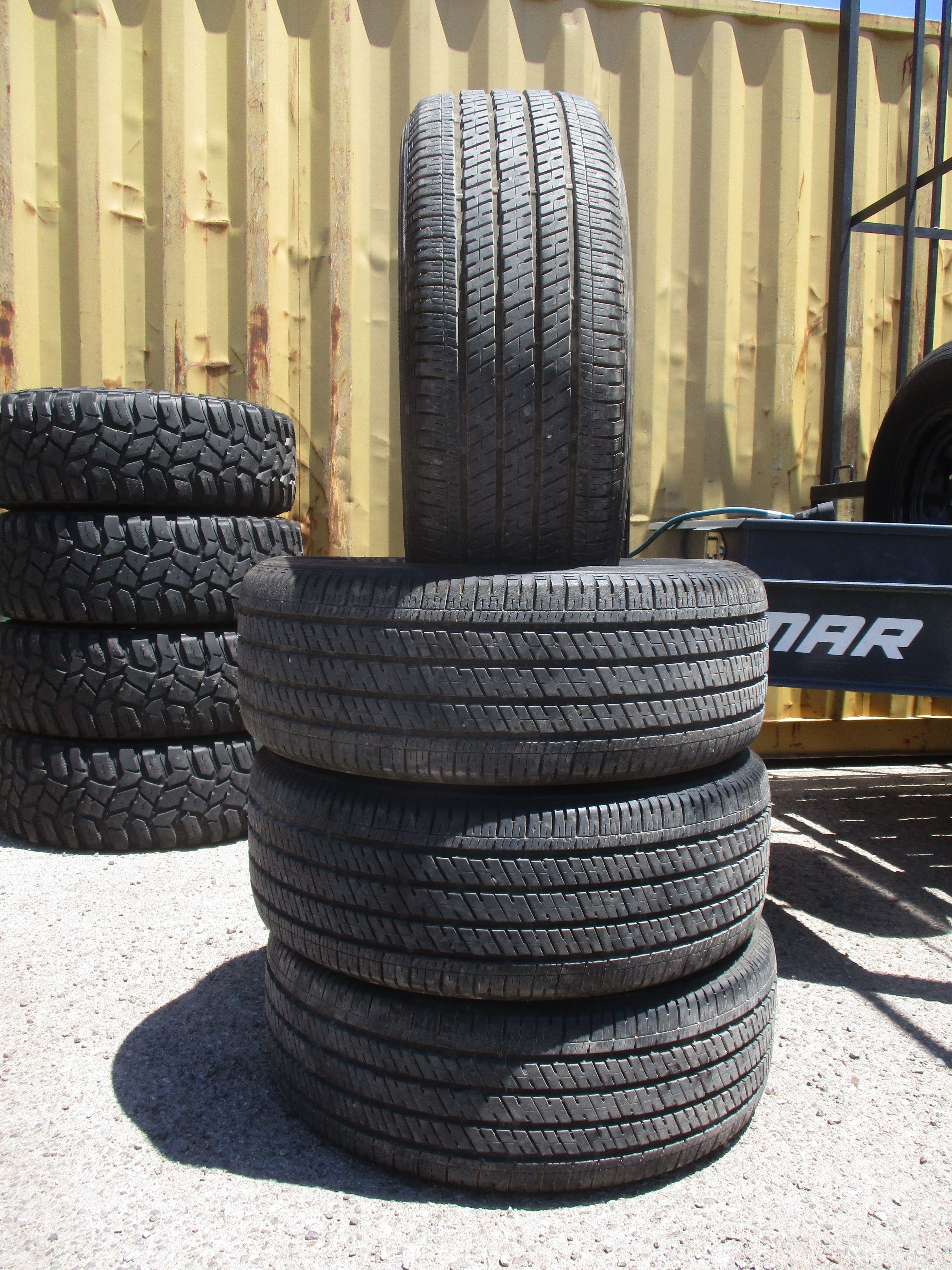275/55/20 Bridgestone Dueler LTH All Season Tires