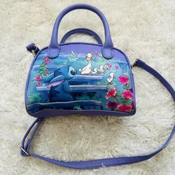 Disney Stitch and Ducklings Loungefly Purse