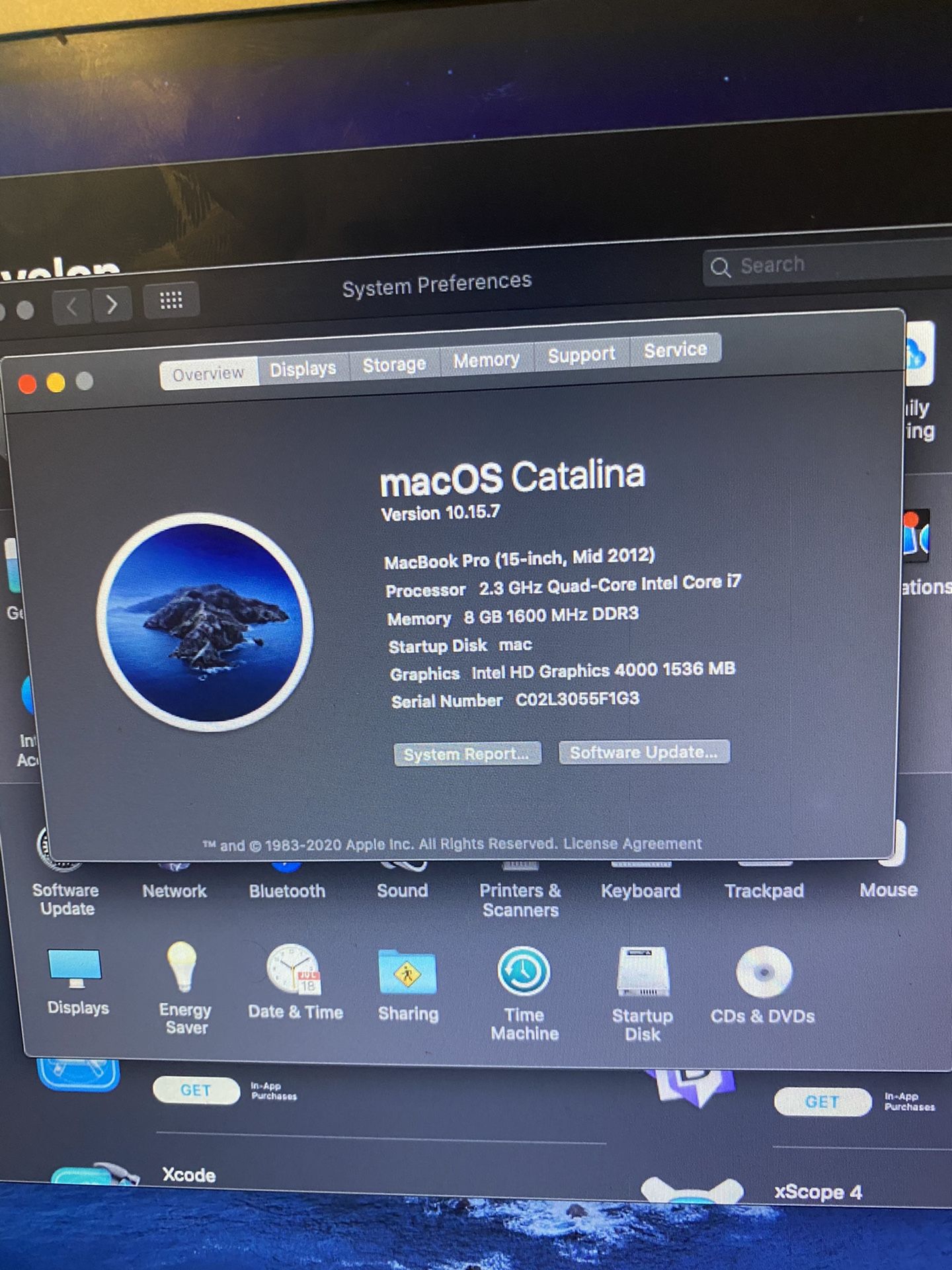 MacBook Pro mid 2012