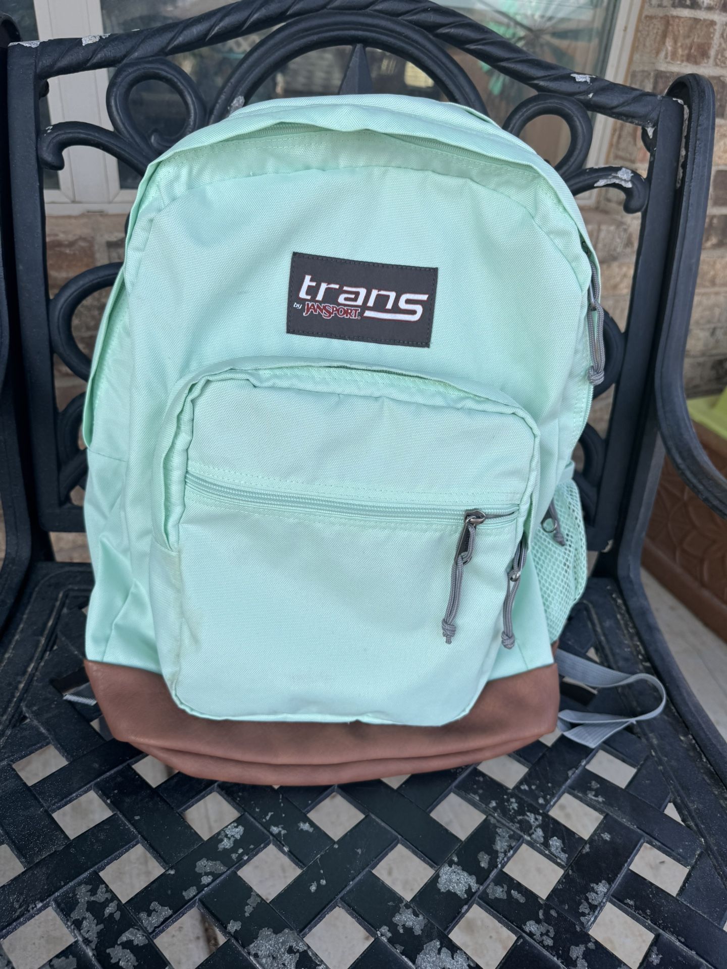 JanSport Light Teal Backpack