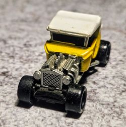 This Is A Micro-Mini Machine's '27 Ford T-Bucket Roadster Deluxe -Toy By Goaloob • This Specific Model Is A Vintage Hot-Rod Known For Size