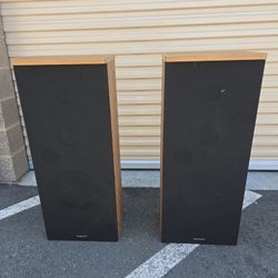 2 magnavox speakers / 2 bocinas marca magnavox