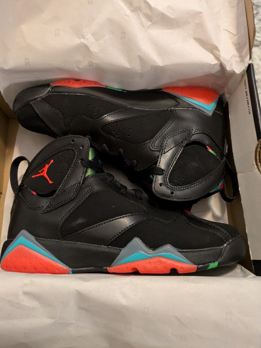 Jordan 7 Retro Marvin the Martian GS Shoes - Size 6.5 - New In Box