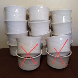 12pcs Left Syscoware 7oz Restaurant Grade Bowls