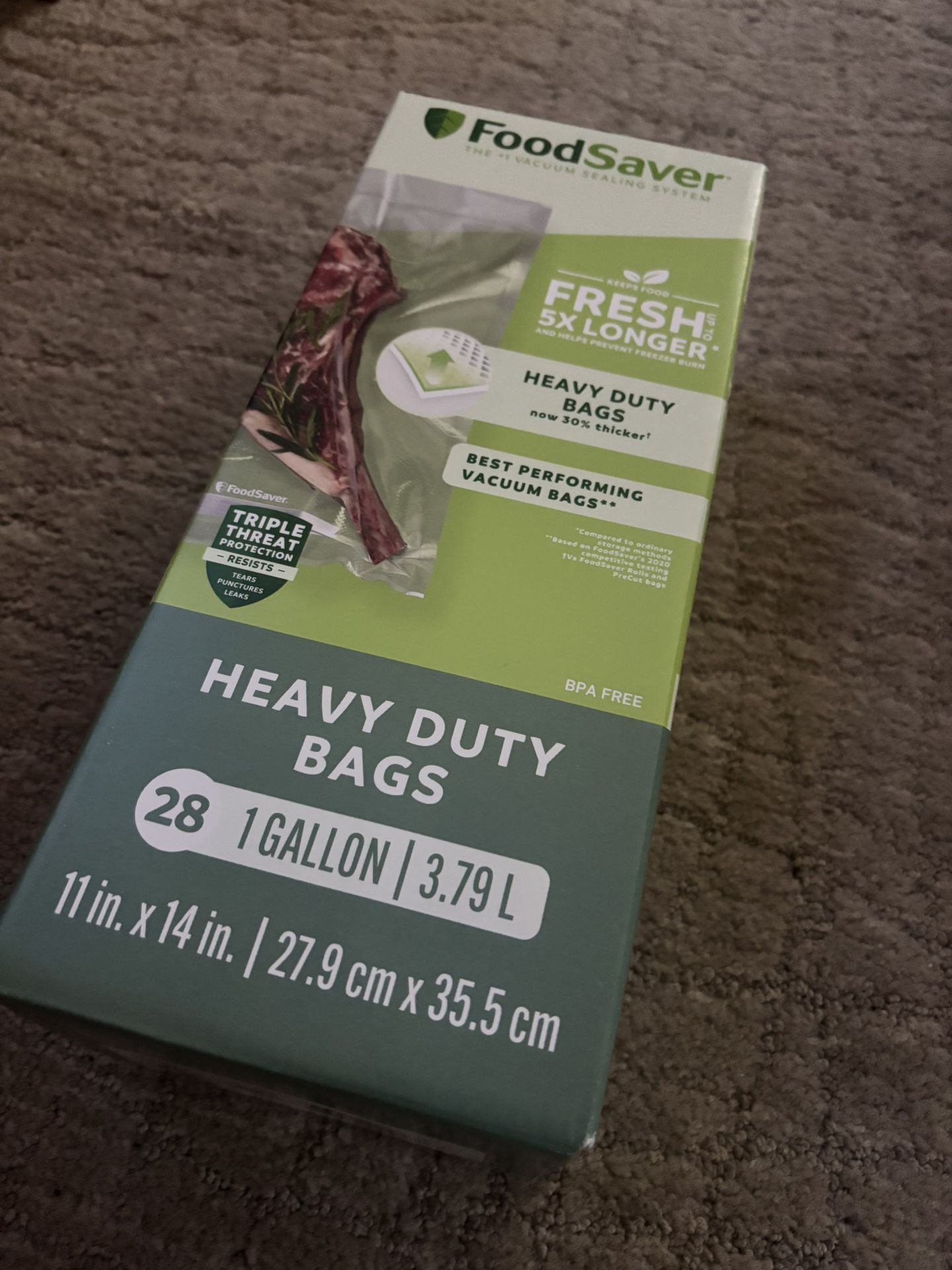 FoodSaver Gallon Vacuum Seal Bags