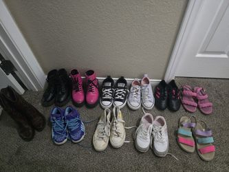 Girls shoes 10 pair