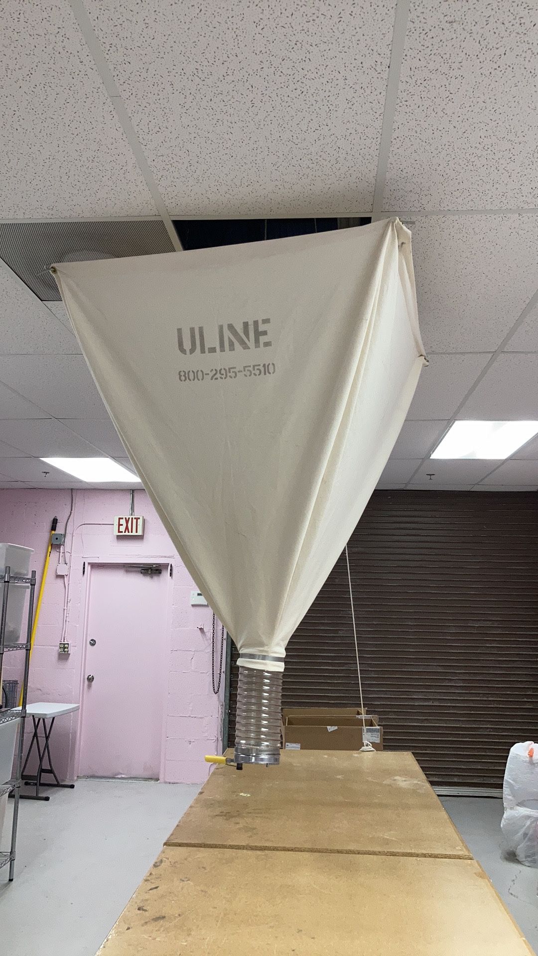 Uline Packing Peanut Dispenser