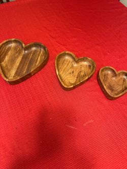 Heart-Shaped Wooden Boards